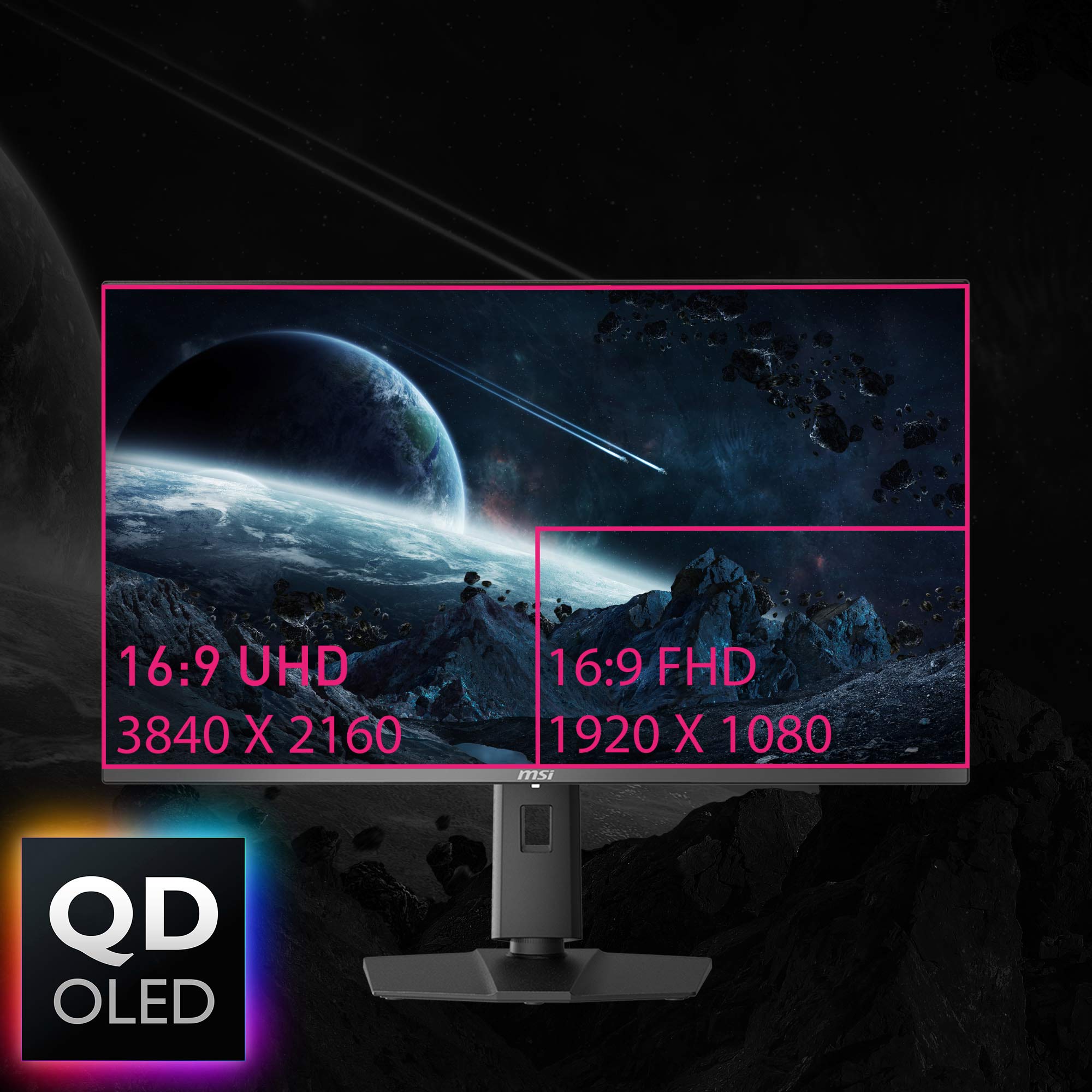 MSI MPG 321URX QD-OLED 32" 16:9, QD-OLED Gaming Monitor, 240Hz 0.03ms ...